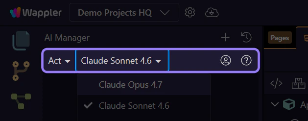 Screenshot: The model dropdown is where you match the engine to the current slice