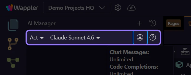 Screenshot: Account info shows provider-side usage, not just local task state
