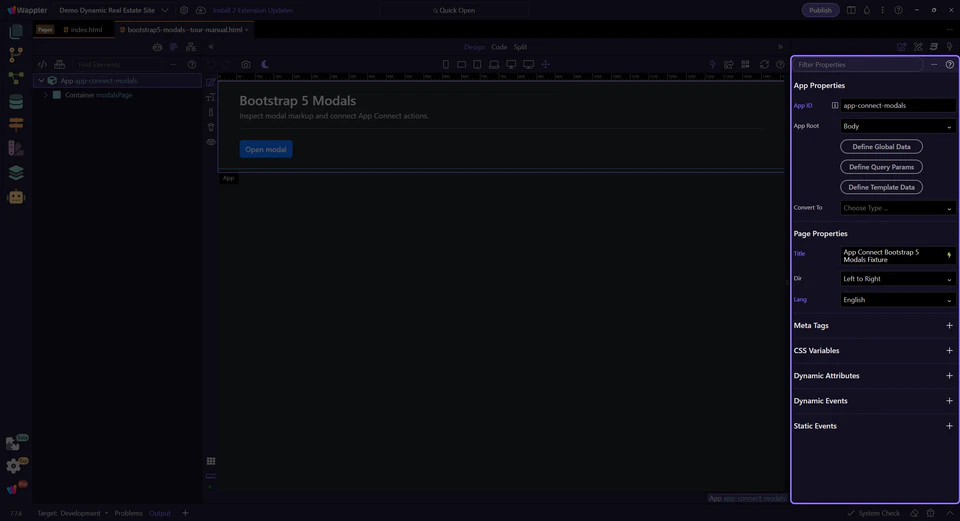 Screenshot: Where you configure it