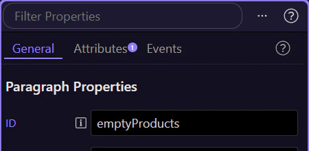 Screenshot: Show controls visibility; If controls existence