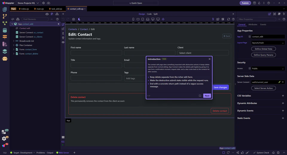 Screenshot: Introduction