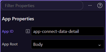 Screenshot: Selecting a record (actions)