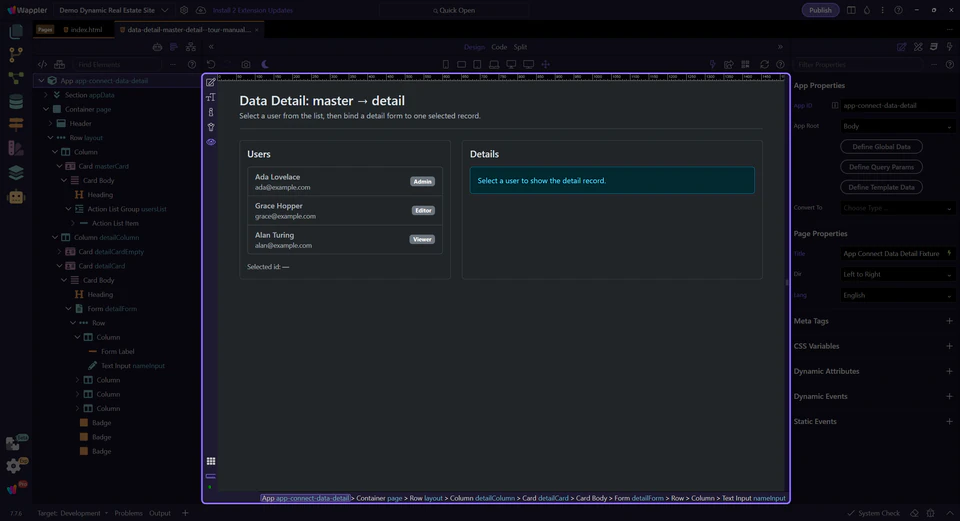 Screenshot: Wait for Preview mode