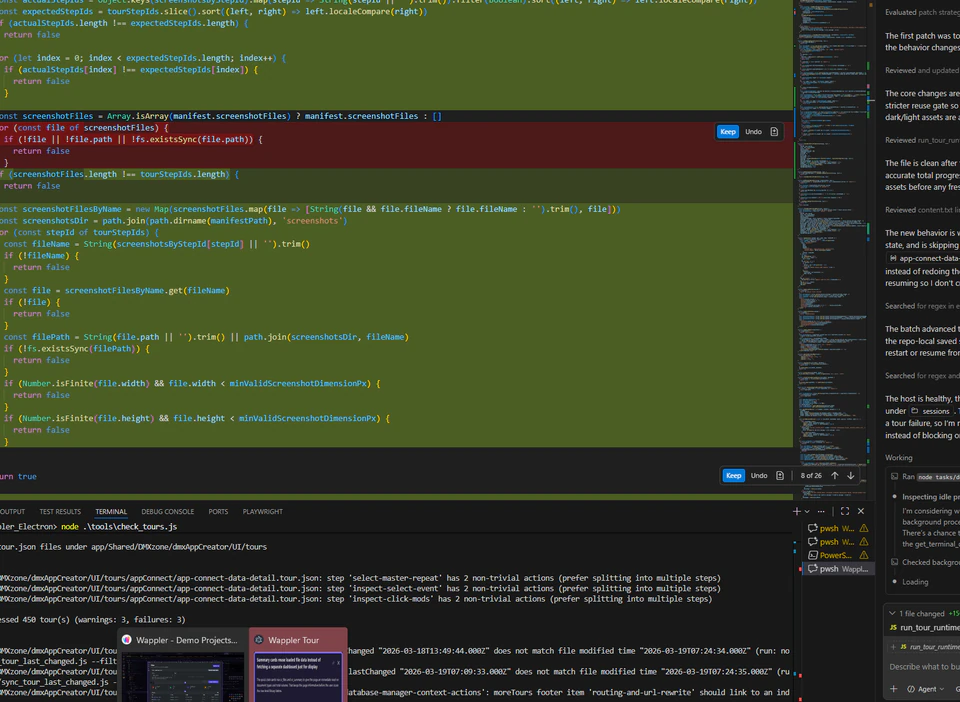Screenshot: Summary cards reuse loaded file data instead of fetching a separate dashboard just for display