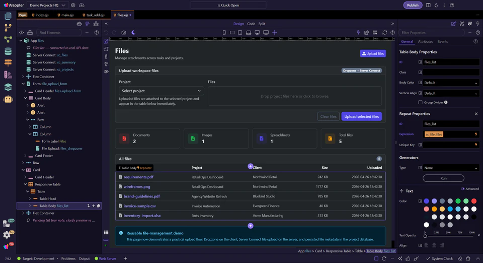 Screenshot: Conclusion