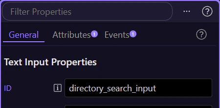 Screenshot: Keep local text filtering and URL-driven filtering as deliberate choices