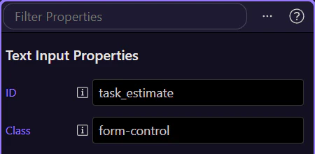 Screenshot: Number fields show how Validator scales beyond text inputs