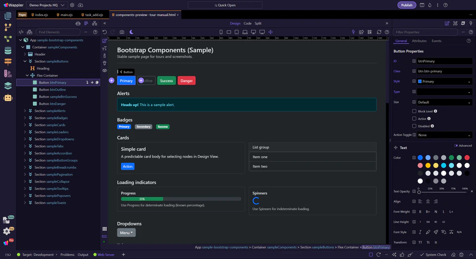 Screenshot: Suggested migration order