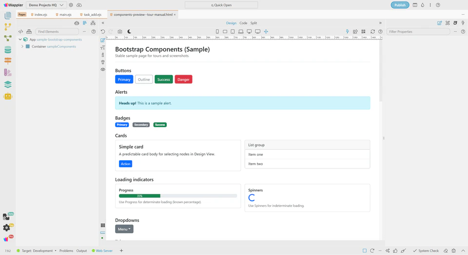 Bootstrap 4 → 5 Migration | Wappler Docs