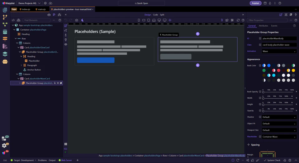 Screenshot: When to use