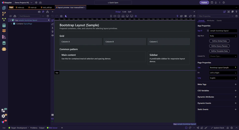 Screenshot: How to follow along