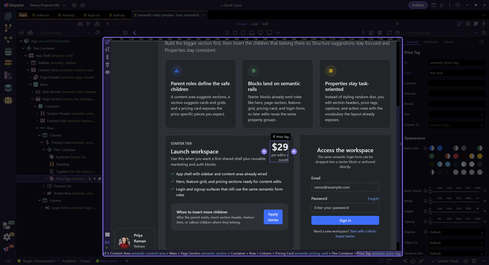 Screenshot: Continue with insertion