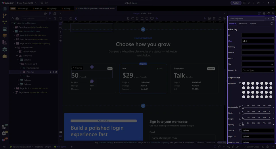 Screenshot: Semantic children still matter after insertion