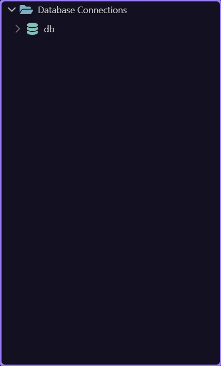 Screenshot: Connections and targets