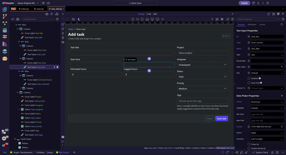 Screenshot: Next steps