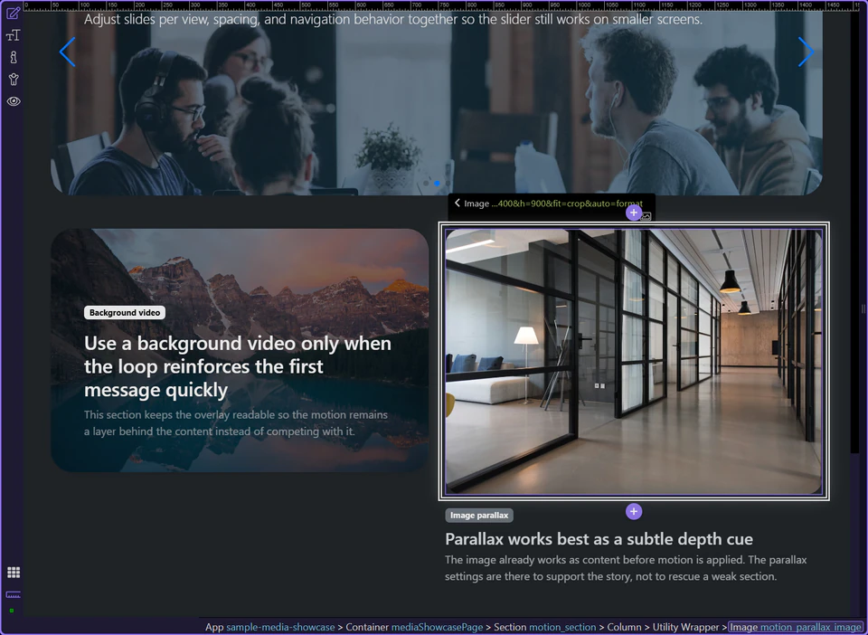 Screenshot: Continue into adjacent media decisions