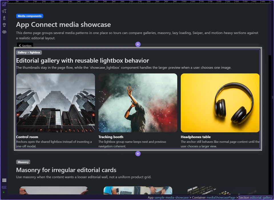 Screenshot: Continue with performance or sequencing next