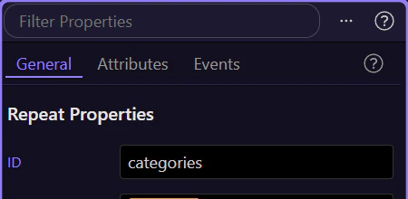 Screenshot: Start with the nested result
