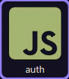 Screenshot: `auth.ejs` keeps access pages focused