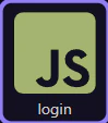 Screenshot: Handoff into `login.ejs`
