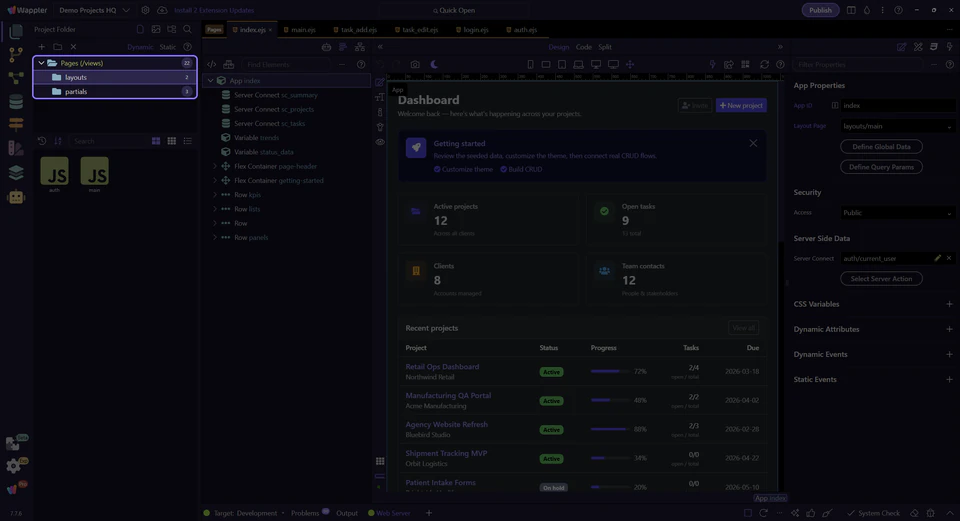 Screenshot: Folder Tree Area