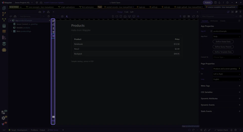 Screenshot: Switch to Preview
