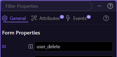 Screenshot: A page element consumes that current-user data