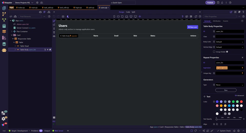 Screenshot: Next steps