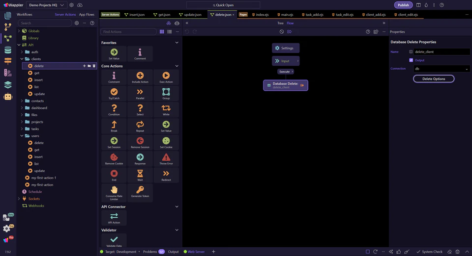 Screenshot: Continue learning