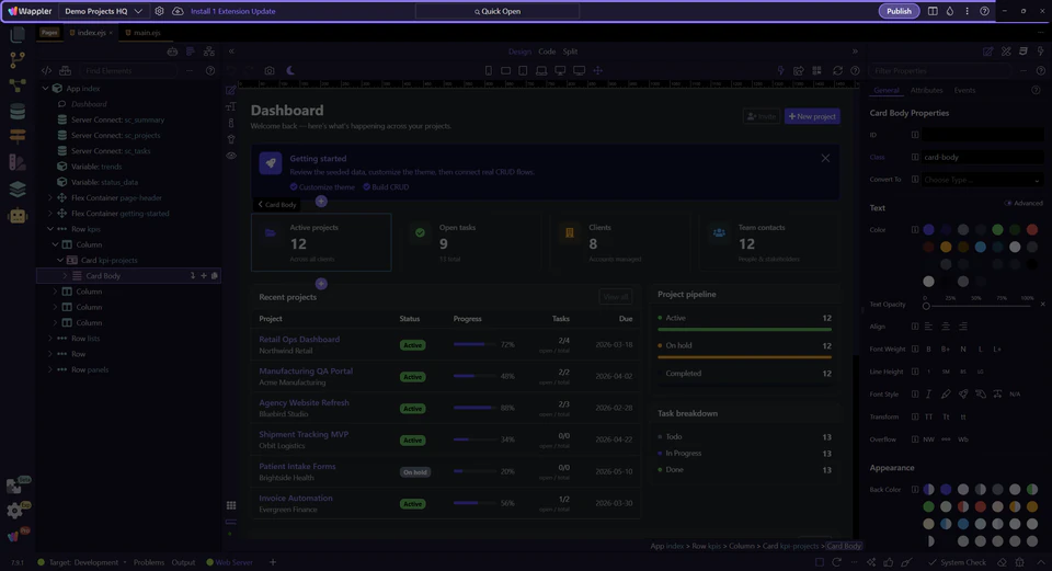 Screenshot: Shortcut-heavy workflows start from the main toolbar and command surfaces