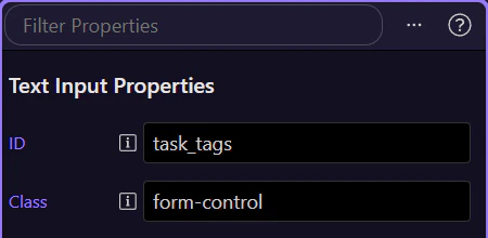 Screenshot: Secondary Field adds context without changing storage