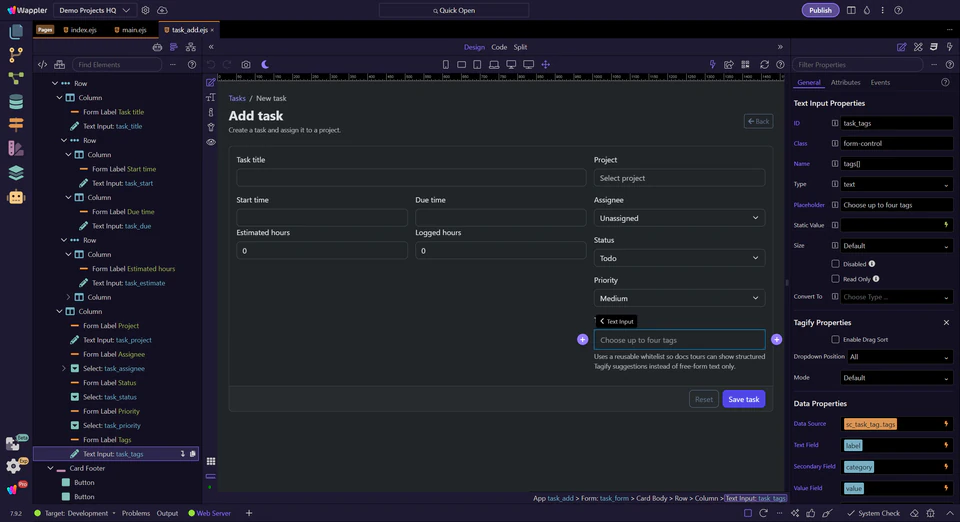 Screenshot: Next steps