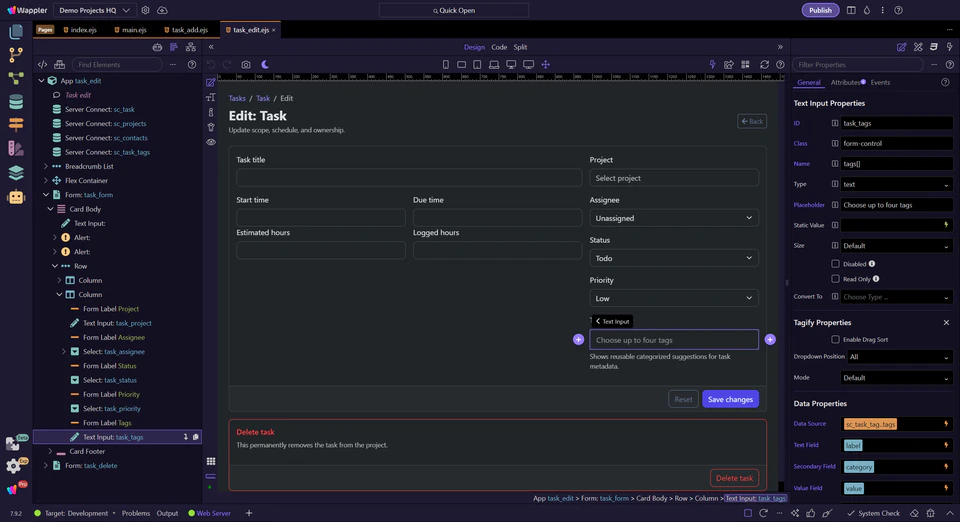 Screenshot: Next steps